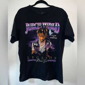 Juice Wrld Graphic Tee, Size: L